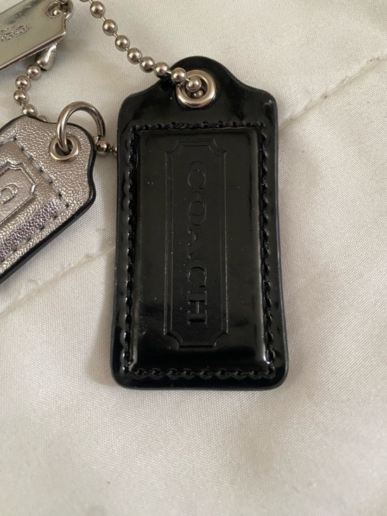 Coach rare keychain set! Leather and metal - Picture 3 of 7